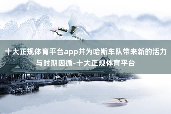十大正规体育平台app并为哈斯车队带来新的活力与时期因循-十大正规体育平台